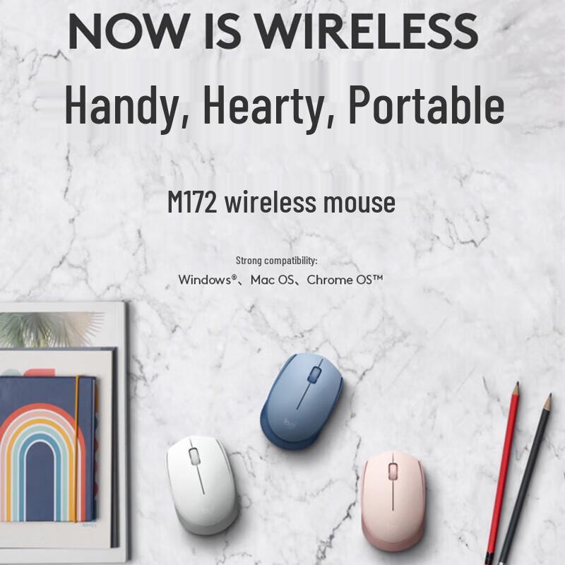 Logitech M172 Wireless Ambidextrous Mouse