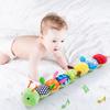With Crinkle and Rattles Baby Musical Caterpillar Toys for 0-12 Months Infants for Tummy Time