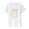 Kpop Fashion Disney Marie Cat Cartoon Love Woman Tees 2023 Summer Tops Short Sleeve Girl T-Shirts Oversized Clothes Mens Blouses