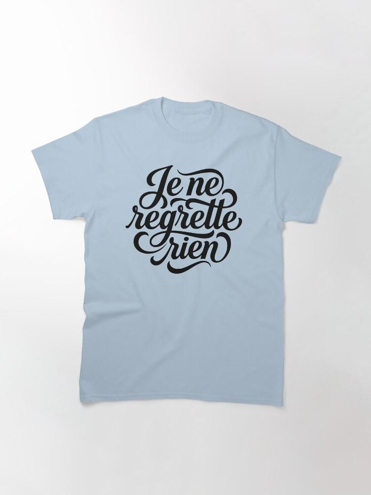 édith Piaf French Expressions Classic T-Shirt