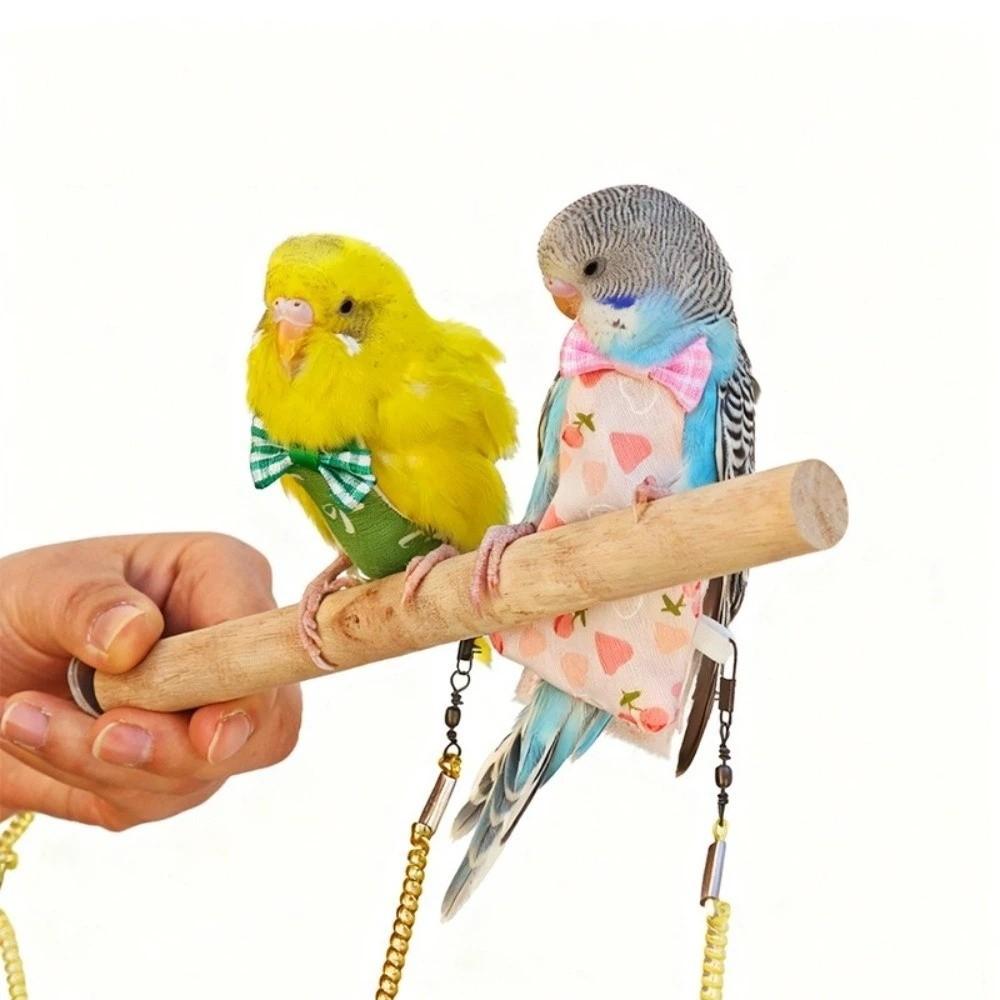 Anti-Bite Bird Harness Leash Adjustable Anti-flying Bird Training Rope Elastic Rope Lightweight Parrot Traction Rope
