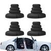 4pcs Car Door Shock Absorber Pads Silicone Car Decoration Strip Silent Anti-collision Bumper Cushion Door Damping Interior