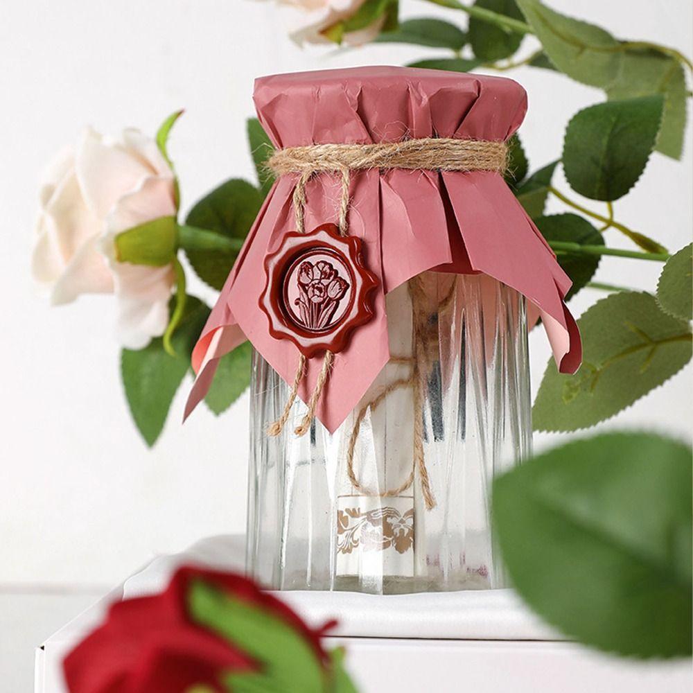 3Pcs Gold Wax Seal Stamp Rings for 2.5cm/0.98in Stamp Wax Seal Stamp Mold Wax Seal Molds  Envelopes