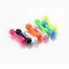Multi-color Stainless Steel Cartilage Barbell Stud Earrings