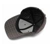 Men's Summer Plaid Baseball Cap Women's Outdoor Sunscreen Hat