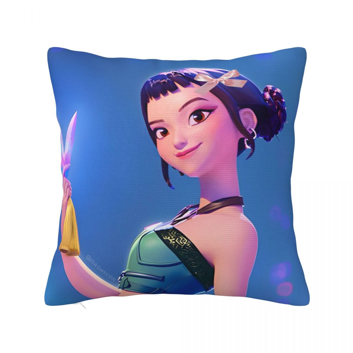 

Kpop Demon Hunters Huntrix Movie Pillowcases Stuff Soft Cushion Cover Decorative Pillow Case Cover Bedroom Multiple Sizes 12x12Inch