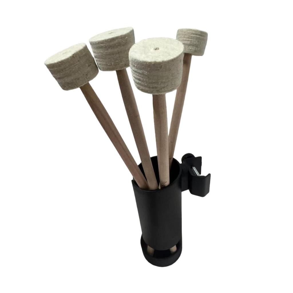 Lightweight Portable Multi-Functional Plastic Drumstick Holder & Music Stand Cup Holder