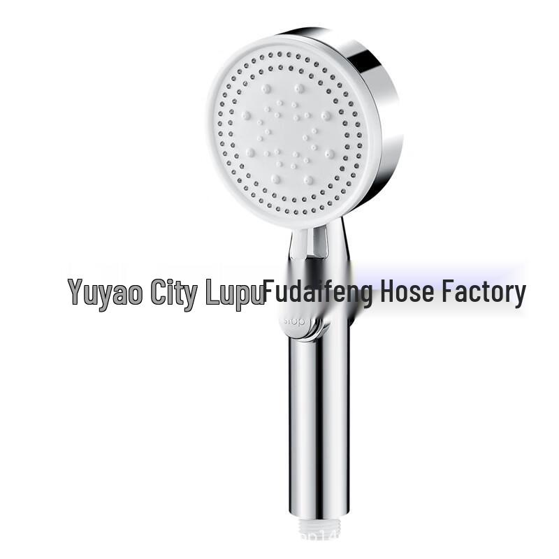 Adjustable Pressurized Handheld Shower Head with Massage & Water-Saving Features