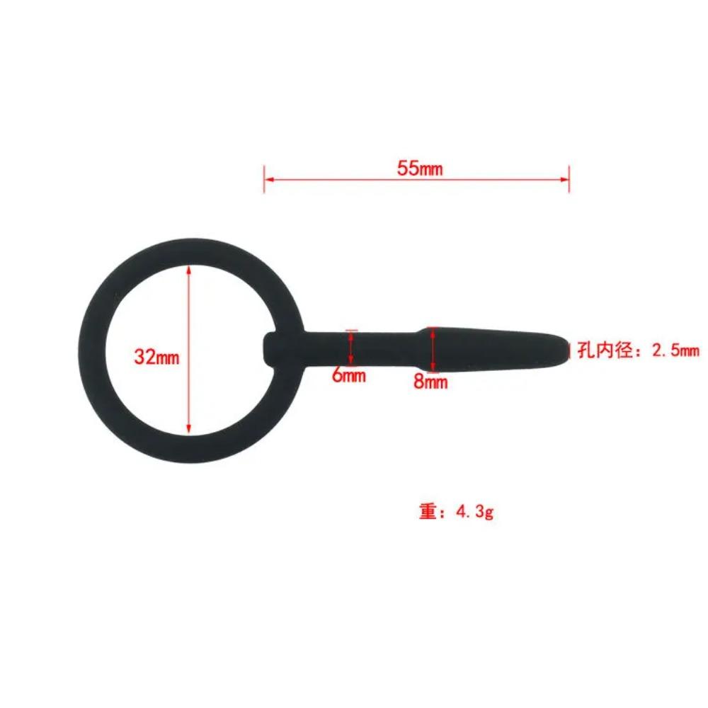 New Silicone Urethra Catheter Male Penis Plug Tube Urethral Catheter Stretcher Sound Dilator Erotic Adult Sex Toy For Men