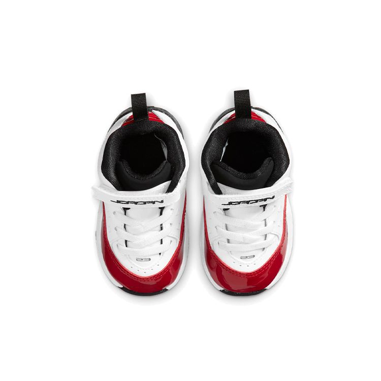 Air Jordan BLoyal TD White Gym Red Baby Sneakers Black CK1427-106