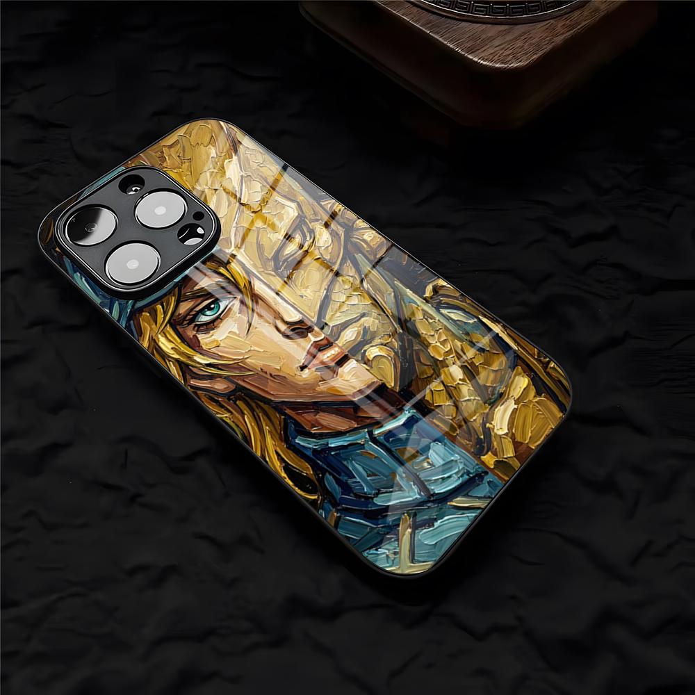 HOT Anime Jogo Phone Case For IPhone 17 Pro Max 16 15 14 Pro Max 13 11 X Xs Xr 8 7Plus Glass Cover