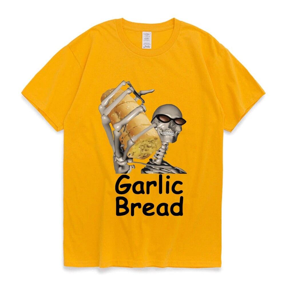 

Чесночный хлеб, когда твоя мама Com HOM N Maek Hte футболка унисекс женские футболки с графическим принтом 90-х годов винтажные готические хлопковые футболки большого размера XL