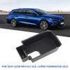 For Seat Leon MK4 KL1 KL8 for Cupra Formentor 2025 Console Armrest Box Storage Tray Plate Holder Organizer Interior Accessories