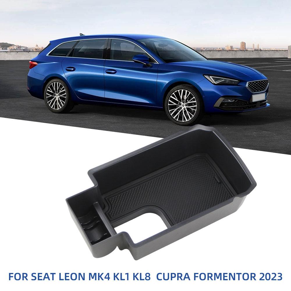 For Seat Leon MK4 KL1 KL8 for Cupra Formentor 2025 Console Armrest Box Storage Tray Plate Holder Organizer Interior Accessories