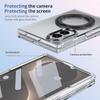 For Samsung Galaxy Z Fold 8 Case Protective HD Transport 360 Rotation Ring Holder Full Cover with film Mobile Phone Back Cover
