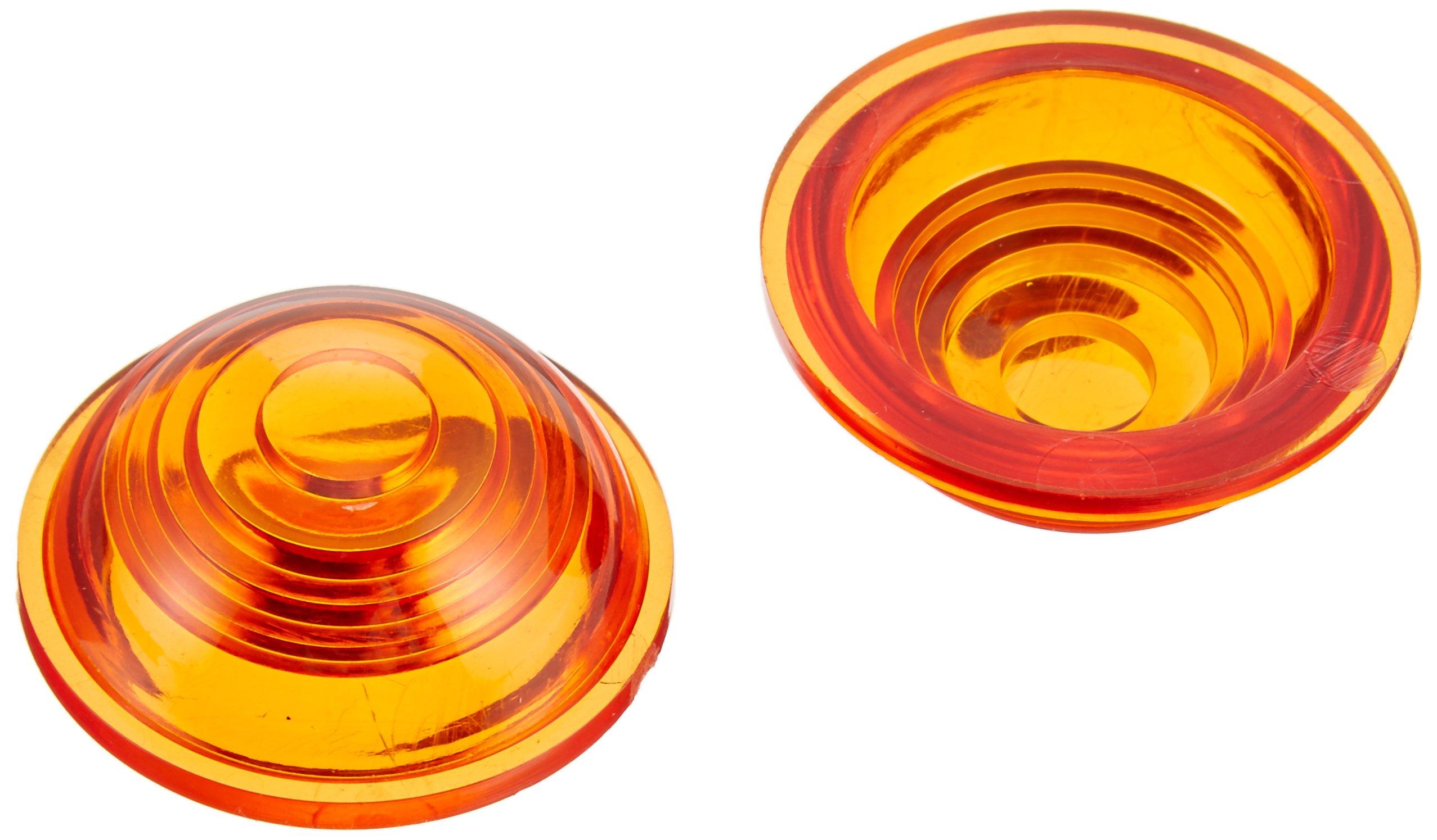 

Kijima 217-4143 Motorcycle Parts Turn Signal Lens Star Mine B2 Round Universal Amber