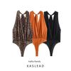 Kaslead New Arrival Women's Clothing Fashion Style Fashion Minimalist Shoulder Strap Decoration Backless Bodysuit 5039258