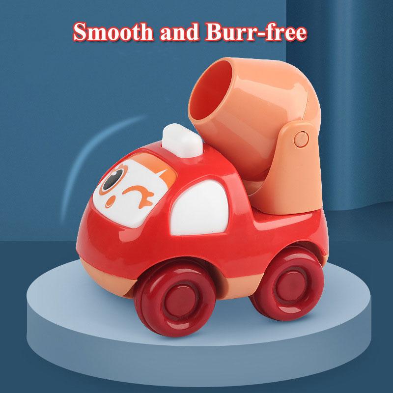 Cartoon Engineering 4 Style Car Baby Toys for 0-3 Years Old Kids Construction Mixer Dump Truck Vehicle Baby Boy Tractor Gifts