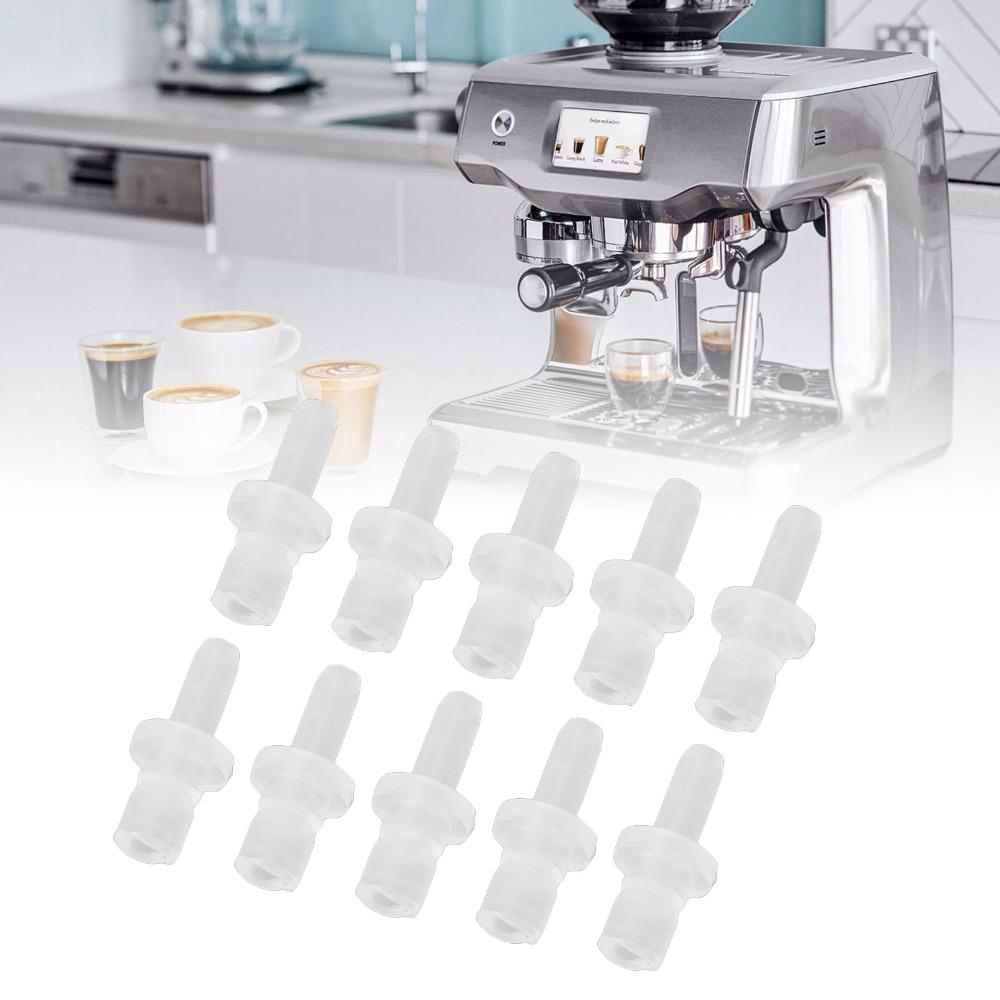 10PCS Plastic Milk Tube Connectors Transparent Milk Hose Connectors for Jura For Coffee Machine