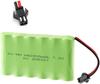 Ni-MH AA Battery Pack 7.2V 2400mAh Rechargeable | High Capacity & Optimal Performance | Compatible with RC Vehicles, Rock Crawlers – Green