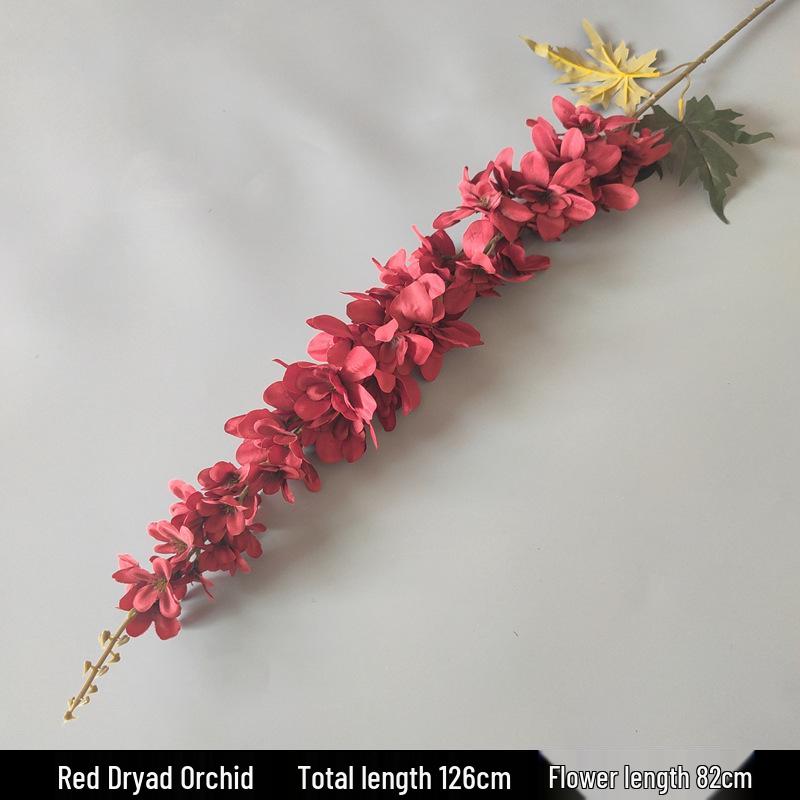 Shunran Dark Red Wine Artificial Wedding Flowers for Chinese Engagement Décor & Aisle Hanging Displays