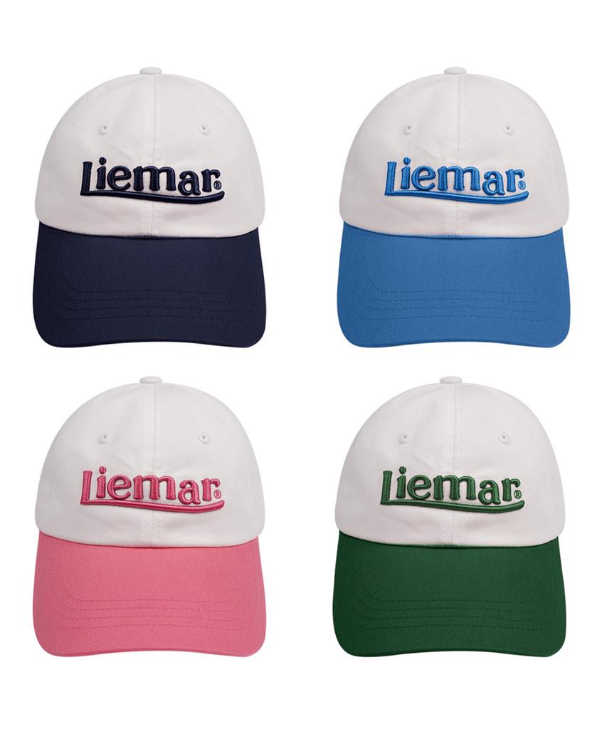 LIEMAR Embossed Embroidery Two-Tone Ball Cap Green