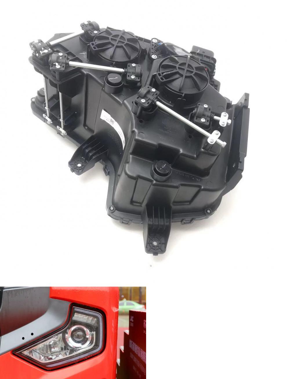 JAC Gallop A5L/A5W/Qilin Headlight Assembly Lamp Low-end Halogen, Premium, Right Side - Co-Pilot
