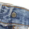 Levi's 80s 501 Vintage Tapered Denim Pants W30 Wash Blue Jeans Women Used
