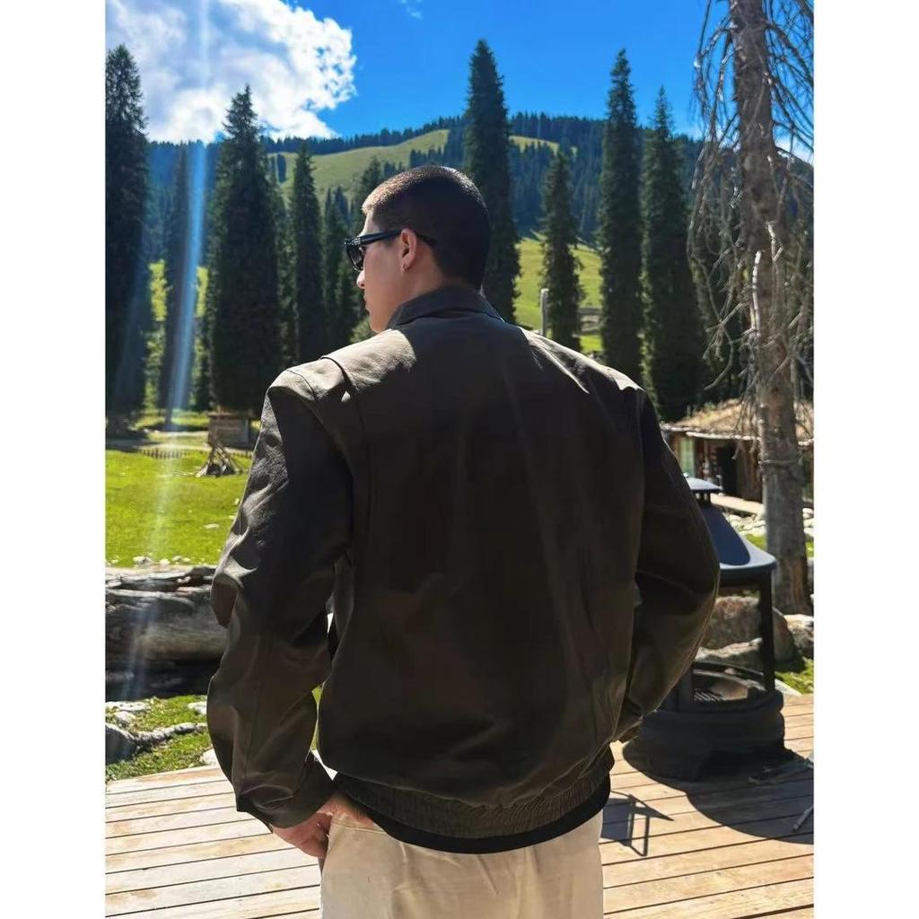 Lente & Herfst Heren Casual Reversjasje - Veelzijdig en Trendy voor Zaken & Woon-werkverkeer.