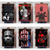 Roy Jones Jr. Boxer Metallposter Individuelle Vintage Metallschilder Wandkunst Retro Blechschild für Man Cave Dekoration Schlafzimmer Schreibtisch Dekor