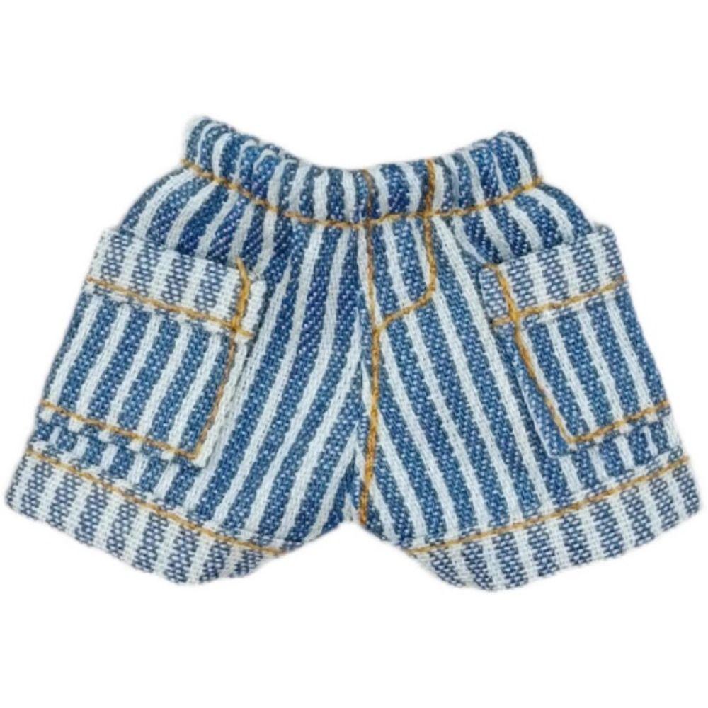 Handmade Jeans Shorts Outfits for 1/11 OB11 Doll/For 1/12 BJD Dolls Doll Accessories