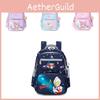 Cute Cartoon Anime School Backpack For Boys And Girls With Spine Protection And Lightweight Design