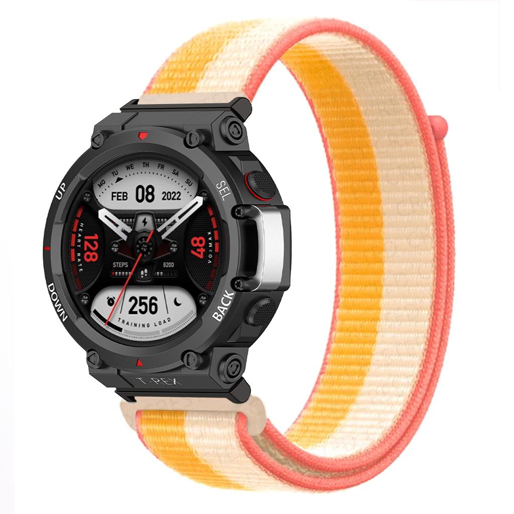 Nylon Loop Strap For Huami Amazfit T-REX 3/2 Smart Watch Band Women Men Bracelet For Amazfit T-Rex/T-Rex Pro Wristband Correa