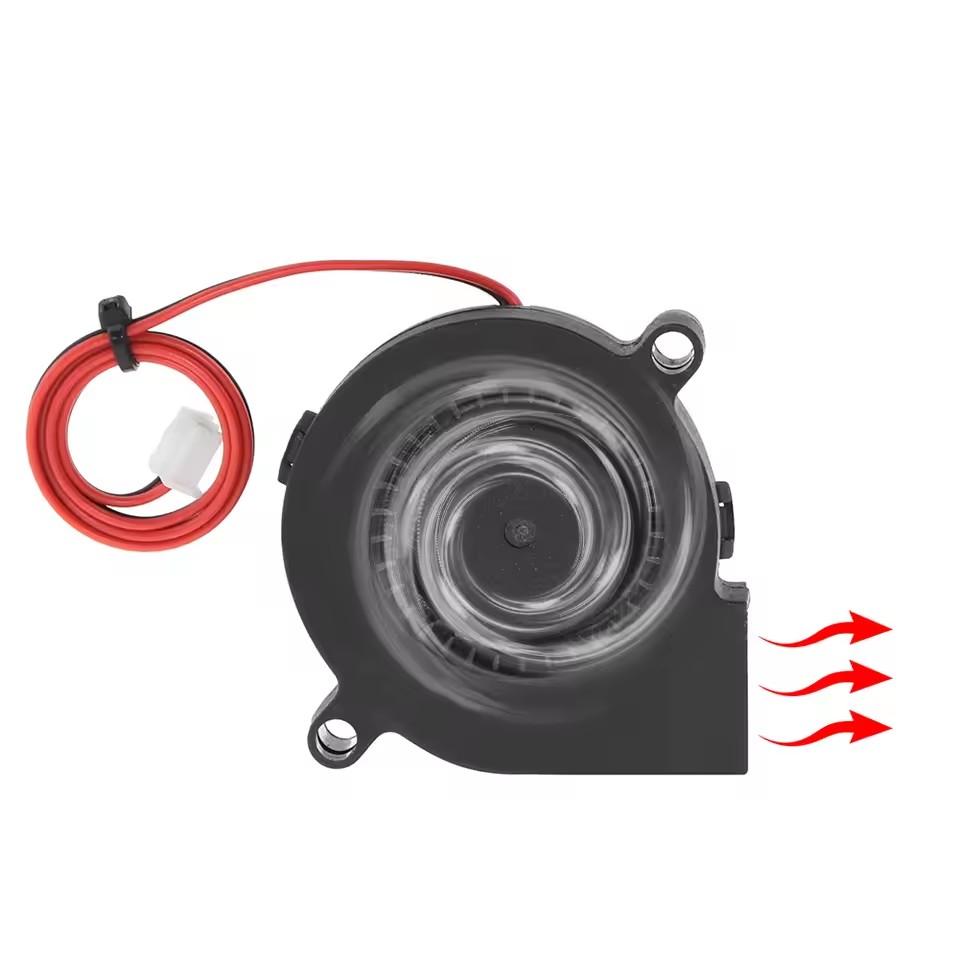 DC 12V 24V Cooling Turbo Fan Brushless 3D Printer With 2Pin Dupont Wire Cooler 30cm Wire For Extruder Cooler Blower Plastic Fan