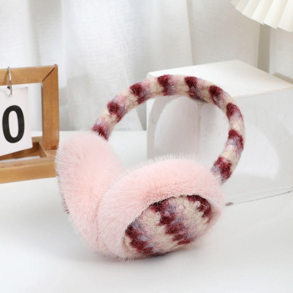 Thicken Plushes Earmuffs Windproof Cute Ear Cover Comfortable Cold-proof Ear Mask Holiday Gifts