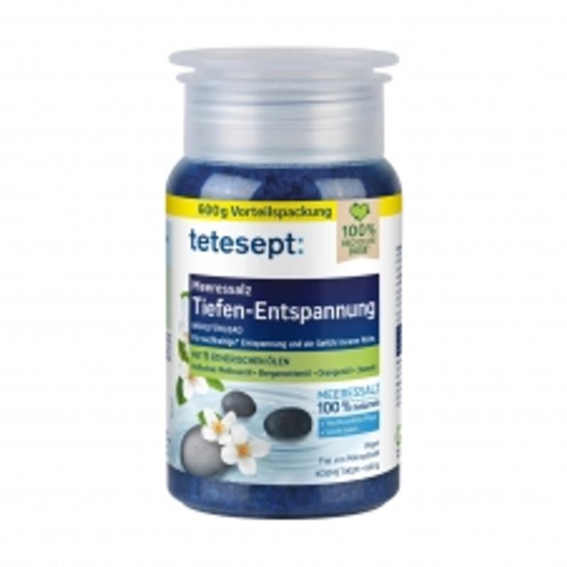 Tetesept Deep Relaxation Salt Bath 600g