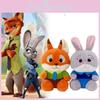 Zootopia Judy Hopps Nick Wilde Plush Fox And Bunny Toys For Kids With Pp Cotton Filling Gift For Children