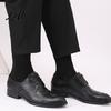 Soft Combed Cotton Footwear Men's Dress Socks Comfortable Crew Sock Solid Striped Plaid Dotted Breathable Business Socks Long Large for