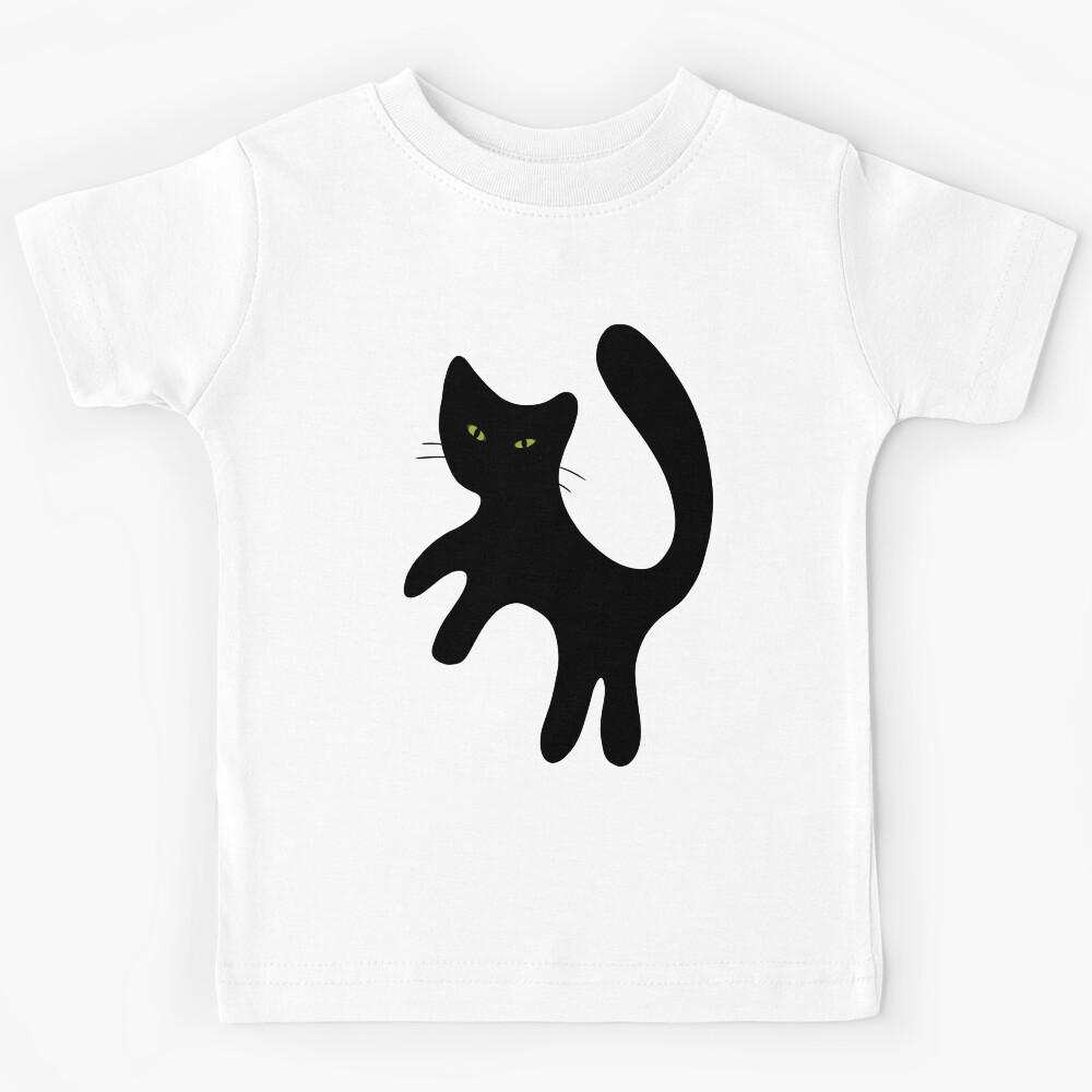 Black Cats Kids T-Shirt 130