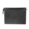 Used Voyage MM Pochette M61692 7931 Current Business Bag RFID IC Monogram Eclipse Noir Men's 12564 from Japan AUTHENTIC