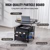 Lift Top Coffee Table 35.3" Round Coffee Table for Living Room Black