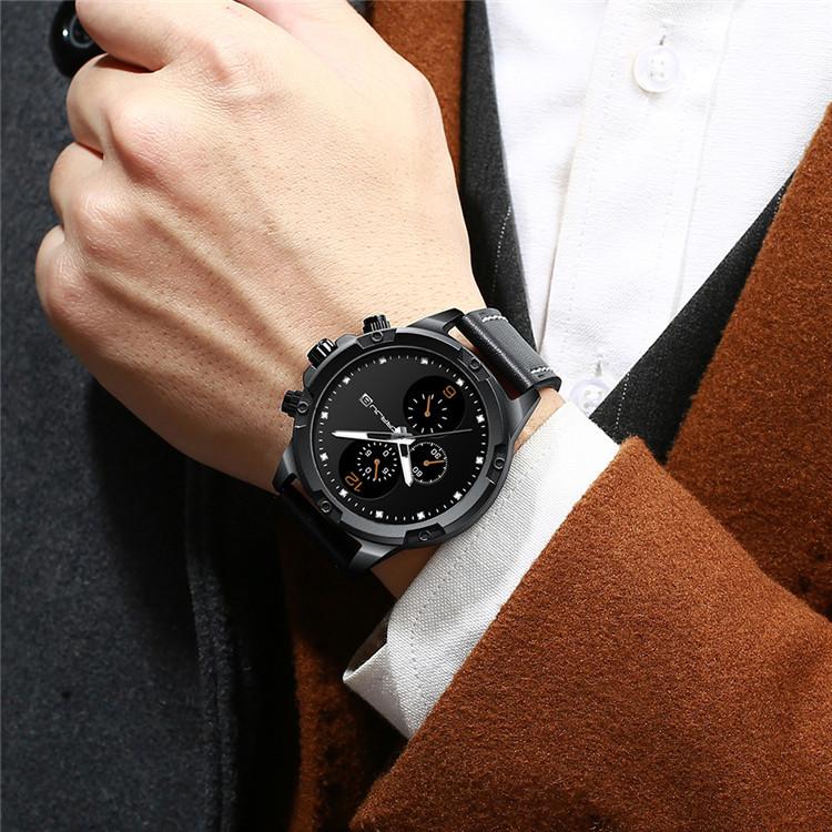 CRRJU-2142 Men's Six-pin Sports Watch Men's Watch Large Strap Watch Men