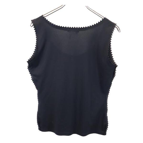 ISSEY MIYAKE Made In Japan No Sleeve Tank Top M Black Series Women Used