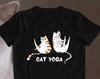 Cat Yoga T-Shirt – Funny Kitten Yogi Gift