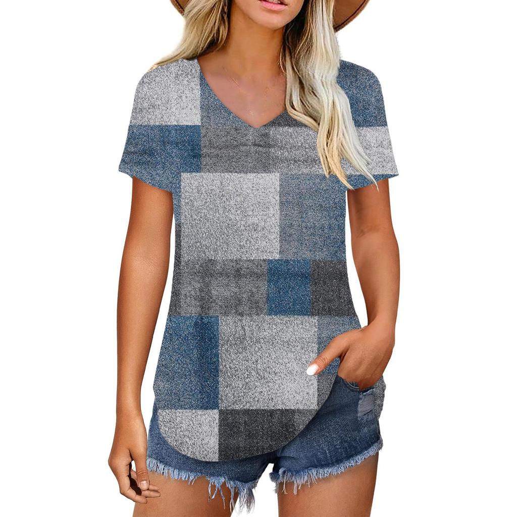 Women Casual Loose Shirts Fashion Tops T-shirts Tee