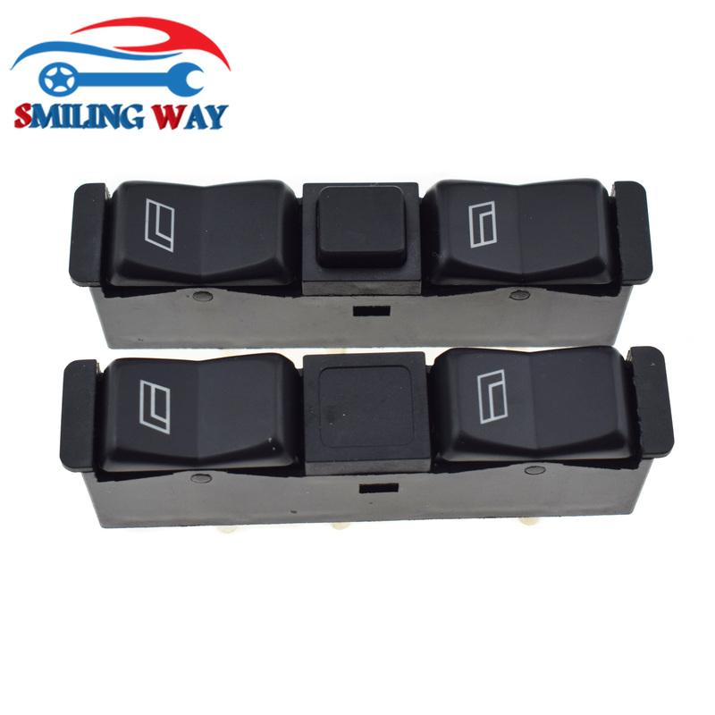 Left or Right or Rear Window Switch or Hazard Warning Light Switch For Mercedes-Benz 190D 190E 240D 300D 380SE 300CD 300SD 300TD