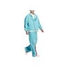 Adidas Originals x KR SS24 Solid Color Loose Cargo Pants with Elastic Waist Men Bottoms Aqua IZ4921