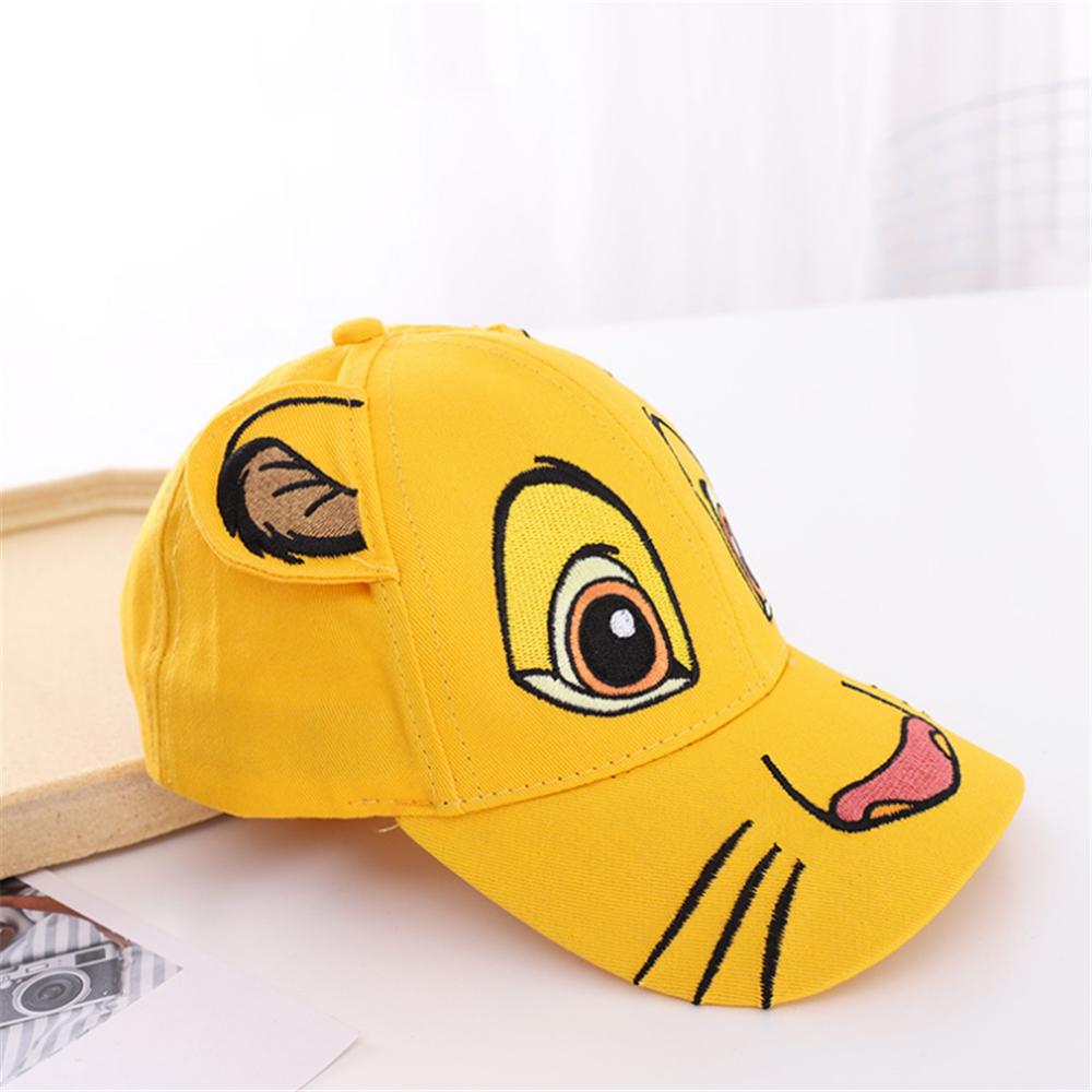 New Fashion Autumn Summer Children Baseball Cap For Boys Girls Cartoon Tiger Spring Outdoor Snapback Kids Sun Hat
