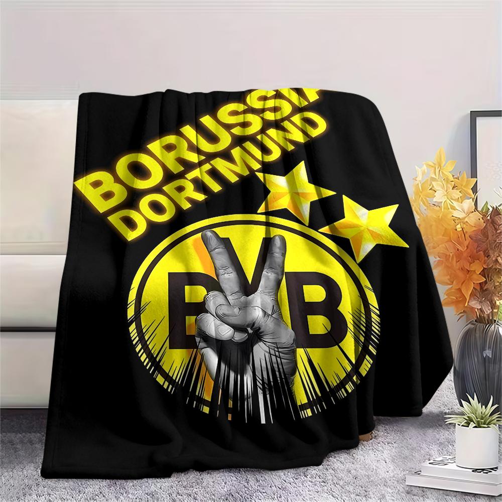 1PC BVB Print Flannel Blanket, High Quality All Seasons, Home Decor, Warmth and Comfort, Perfect for Christmas Gifts