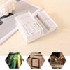 Wooden Miniature Sideboard Cabinet with Functional Door for 1/12 Dollhouses Furnishing Realistic Landscape Scene Decors